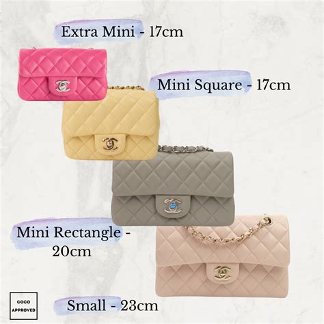 The Size Guide: Chanel Classic Flap Chanel Classic Flap Size Gu